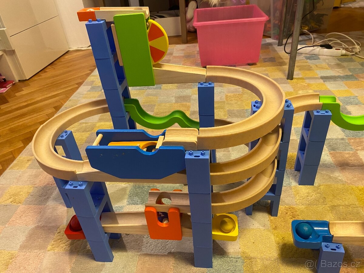 Velká kuličková dráha s efekty Trix Track - 2