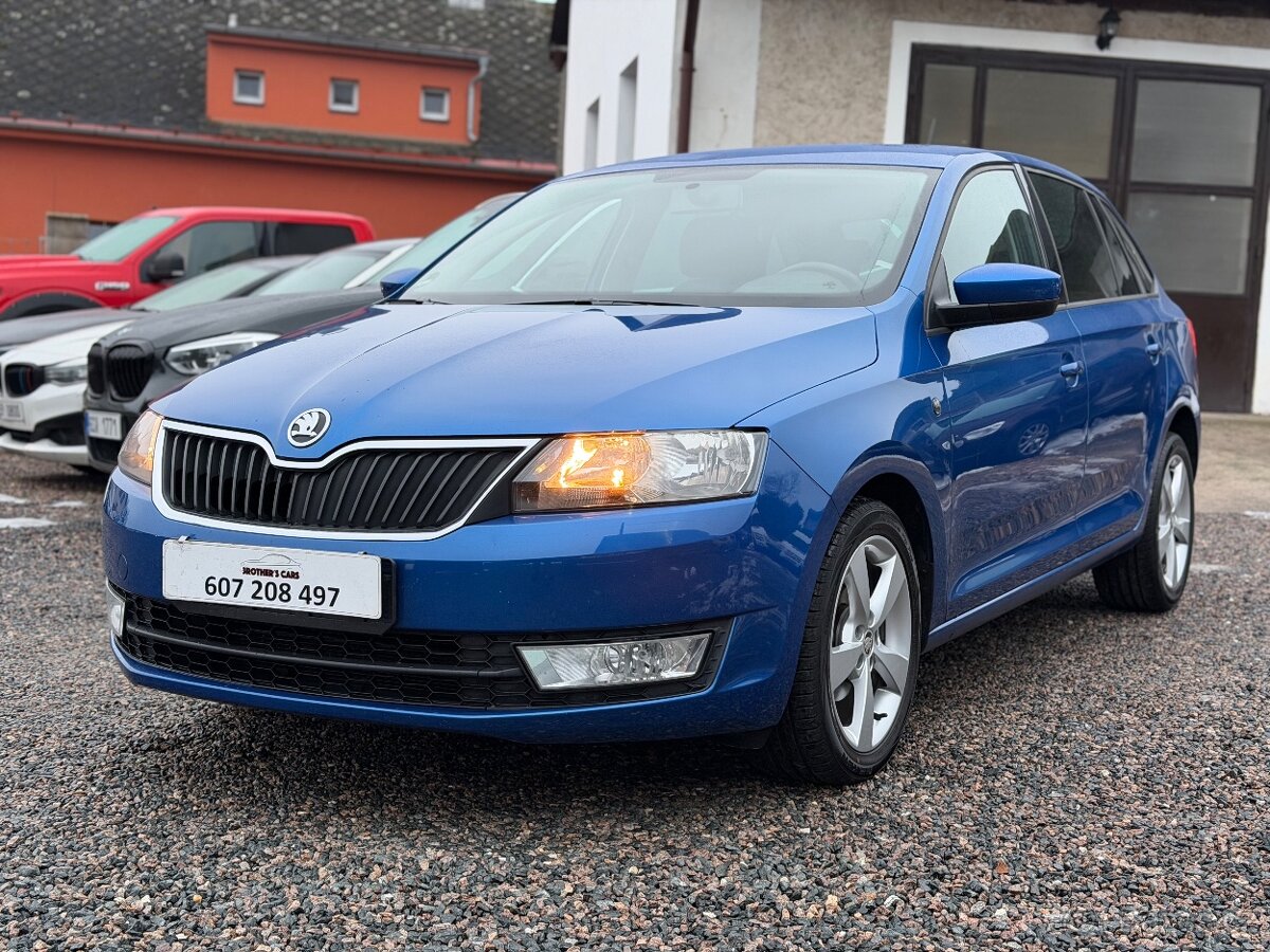Škoda Rapid 1.2TSi 63kw DOBRY STAV NOVA STK - SERVIS - 1.MAJ - 2