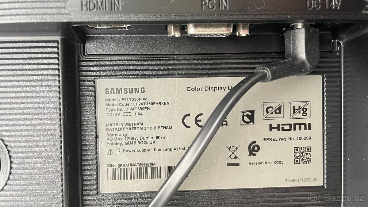 Monitor Samsung F24T350 - 2