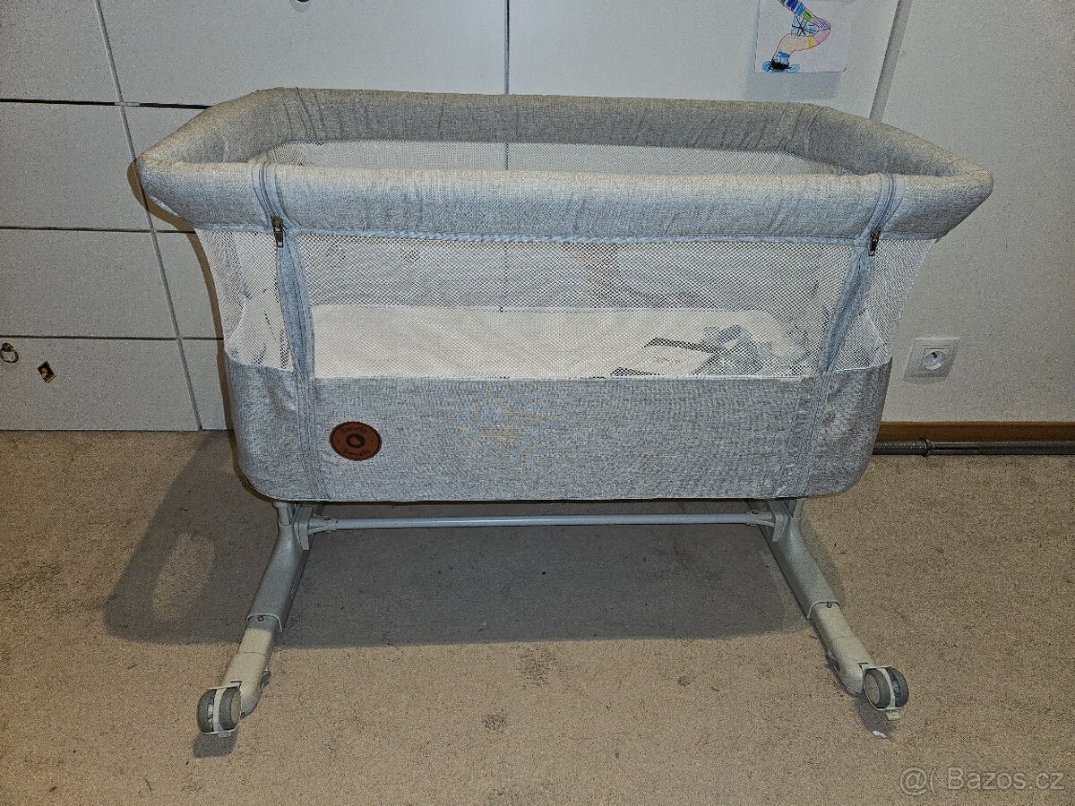 Postýlka Lionelo Aurora + matrace + antirefluxní klín - 2