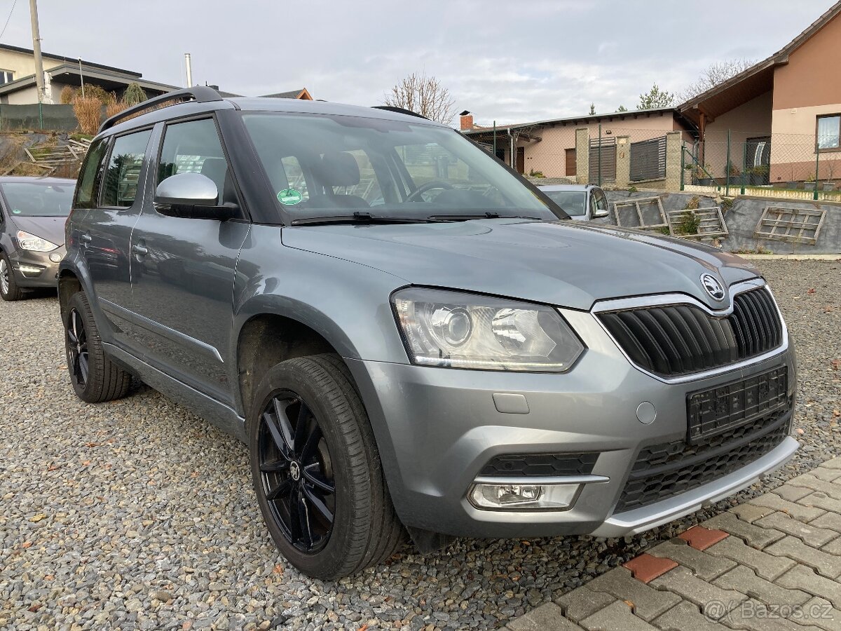 Yeti,2.0TDI,2016,NAVI,KAM,XEN,VÝHŘEV,TZ,SOUND,SPOJKA+ROZVODY - 2