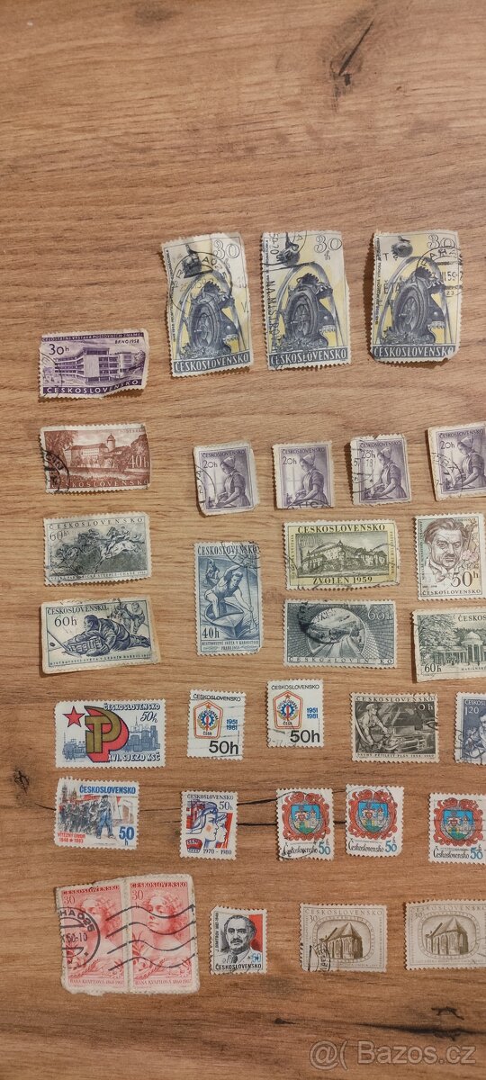 Československé známky - 2