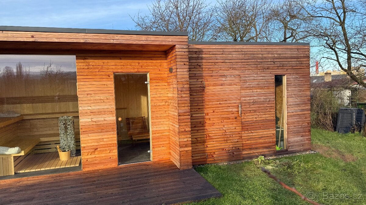 Prodám finskou saunu na míru. - 2