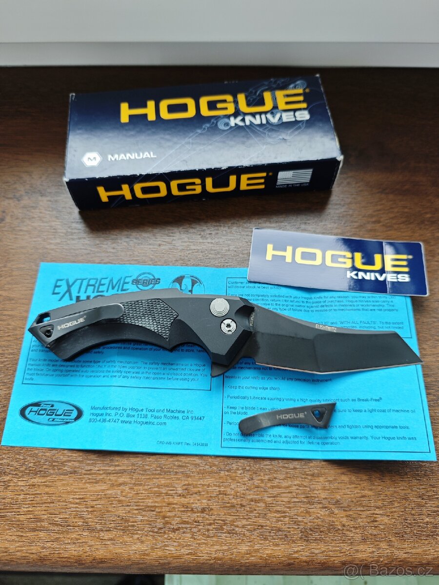 Prodám nůž Hogue X5 Black Wharncliffe - 2