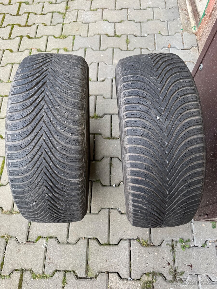 2ks MICHELIN WINTER 215/55/ R17, TOP - 2