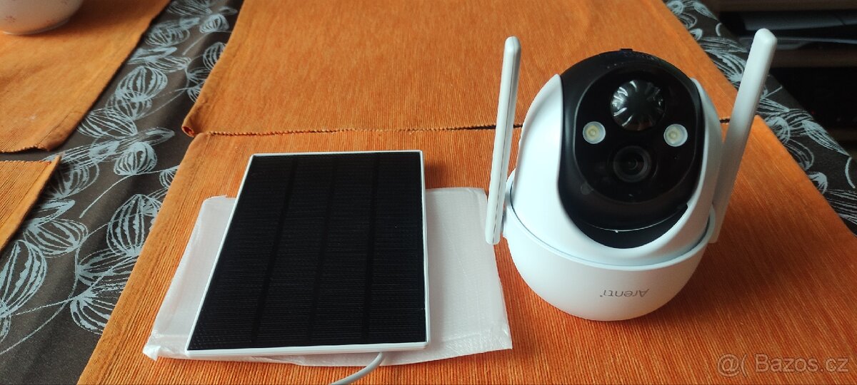 IP kamera ARENTI Wi-Fi 3MP/2K Battery Camera + solar panel - 2