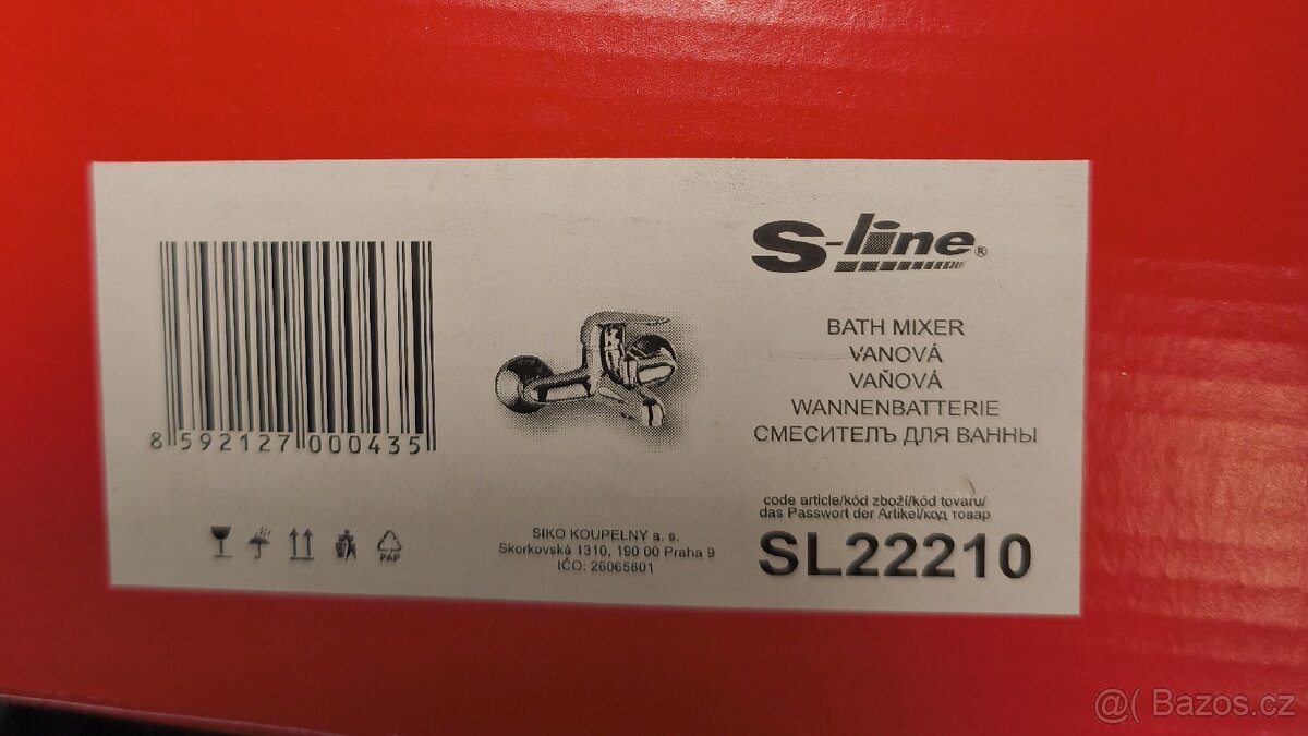 Vanová baterie 100mm - 2