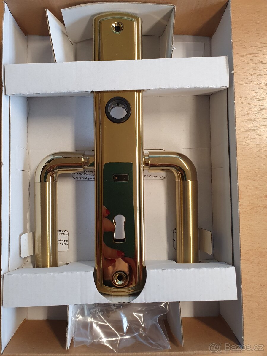 Dveřní kování PREMIO Rostex zlaté klíč - 2