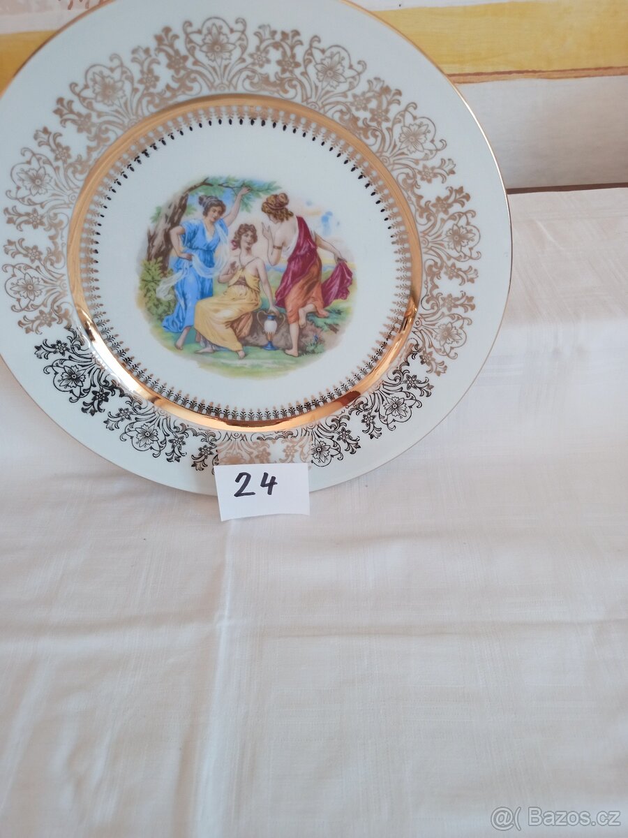 TŘI GRÁCIE - talíře - 2