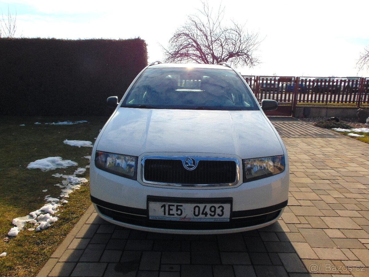 ŠKODA FABIA COMBI1.2 47KW,PŮVOD ČR,SERVISKA - 2
