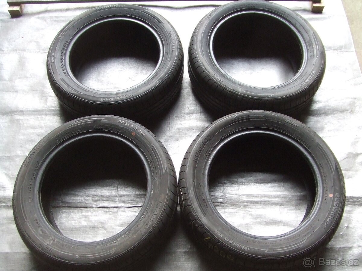 185 55 15 Kumho, pneu letní, nové, 4ks - 2