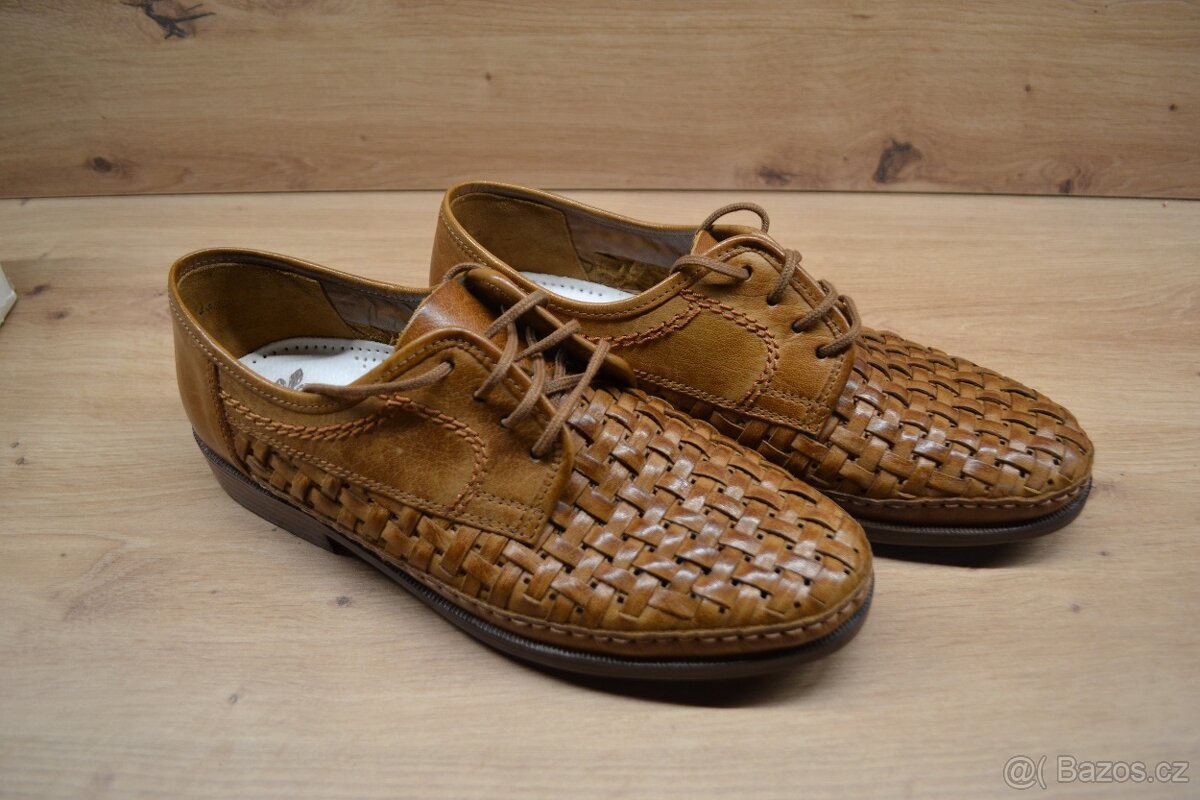 Pánské kožené boty Rieker vel.40 - 2