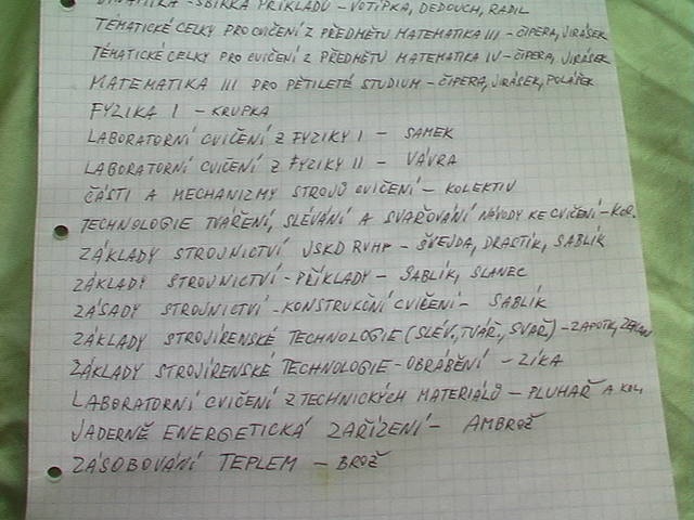 ČVUT fakulta strojní - skripta - 2