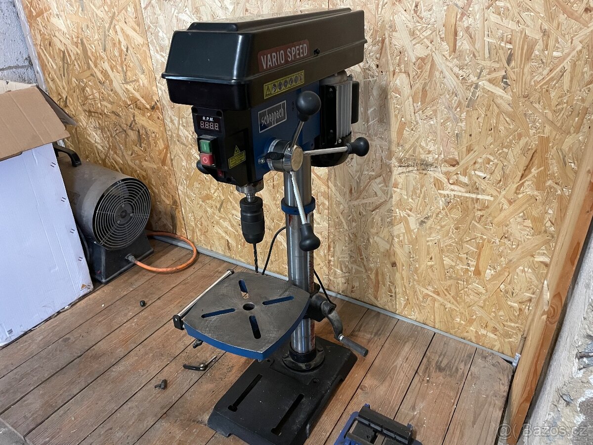 Stojanová vrtačka Scheppach DP18VARIO - 2