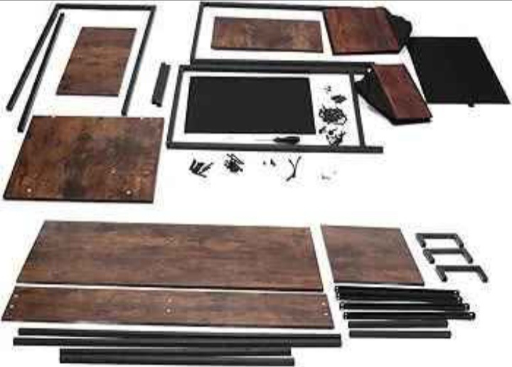 Nový industriální psací stůl - 2