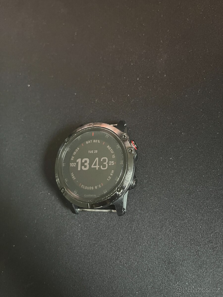 Garmin Fenix 5X Plus Sapphire Black - 2