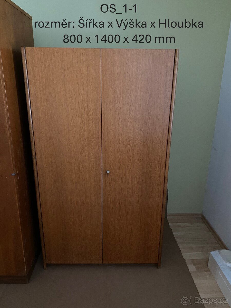 obývací stěna + sedačka + šatní skříň + knihovnička - 2