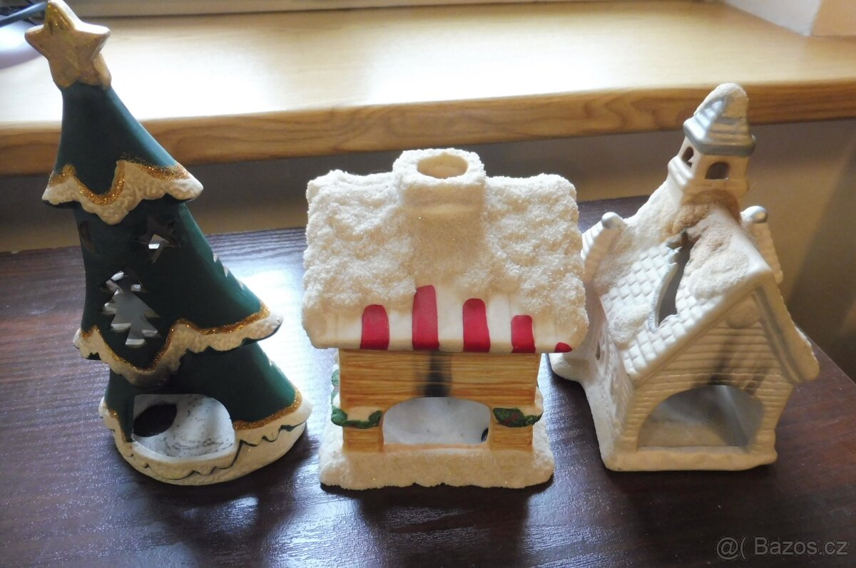 Všnoční dekorativní svícny - 2