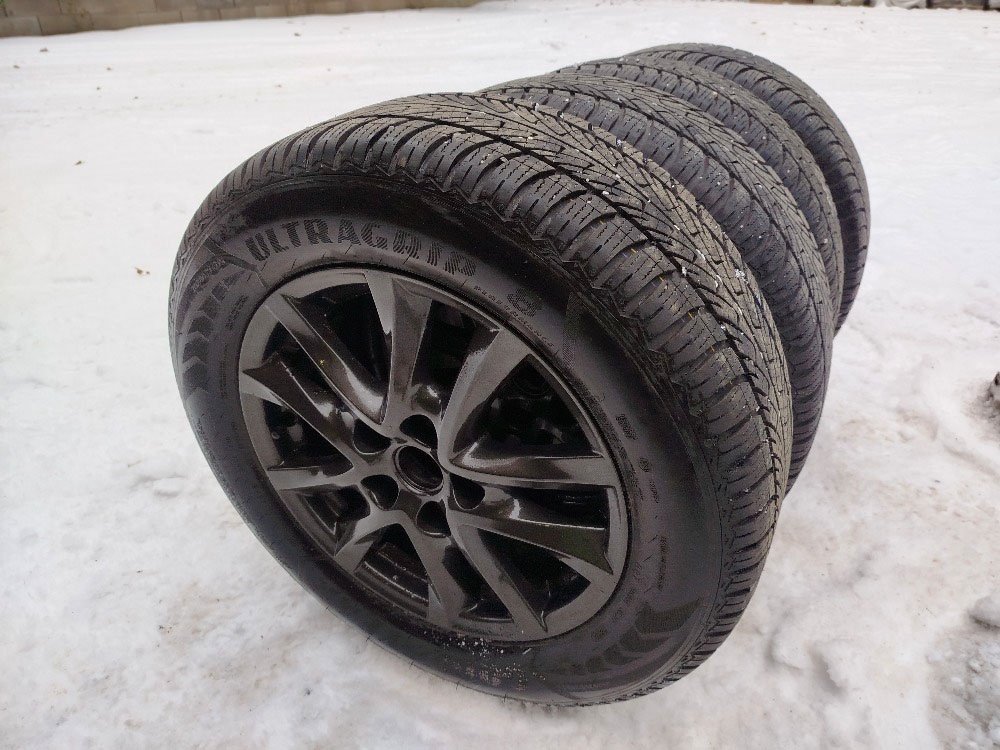 ORIGINAL ALU KOLA MAZDA - r16 rozteč 5x114,3 + zimní pneu - 2