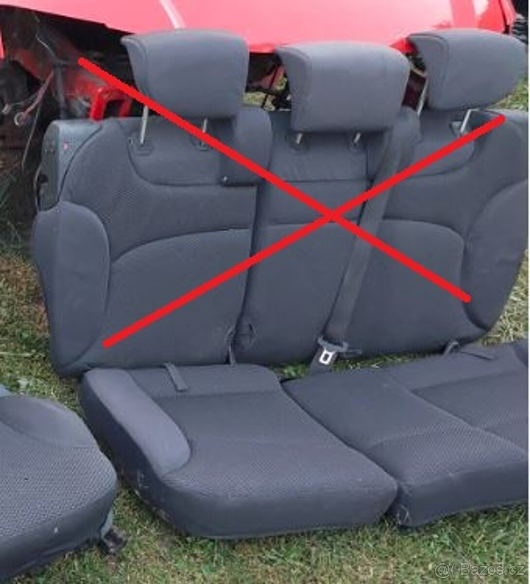 Zadní sedáky Fiat Stilo - 2