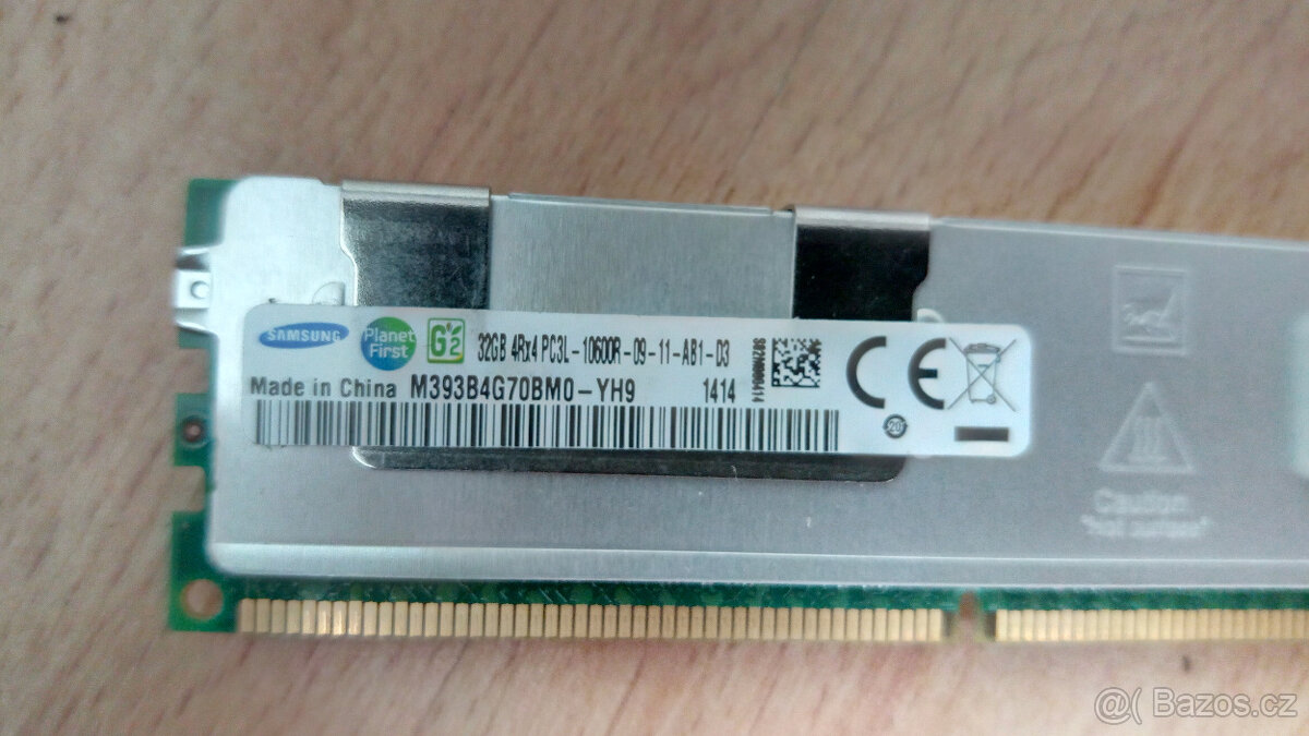 Serverové paměti DDR3 32GB RDIMM - 2