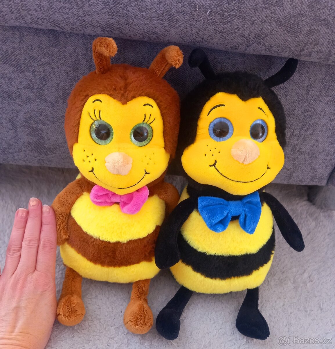Plyšové včelky - 2