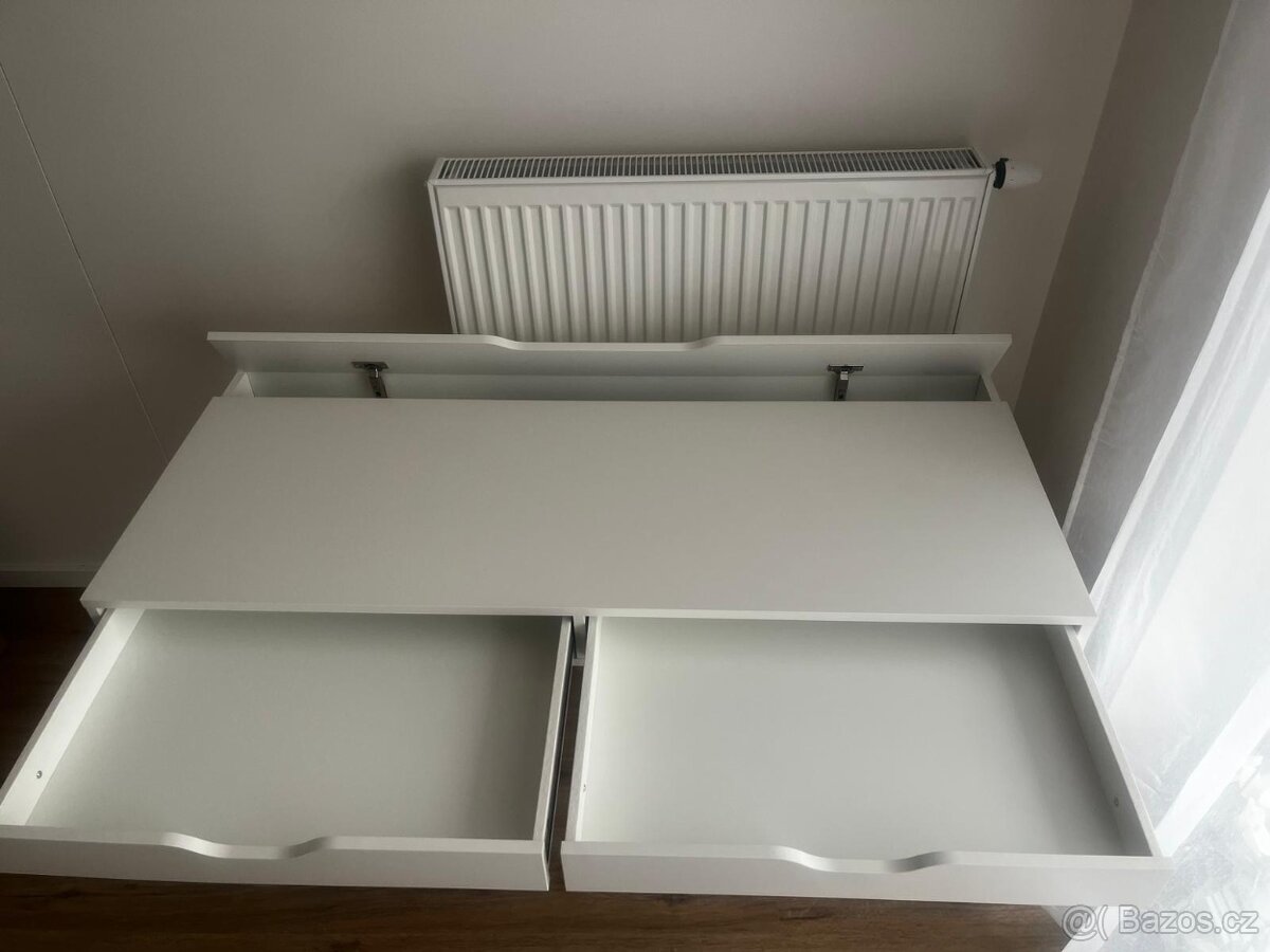 Bílý stůl IKEA ALEX - 2