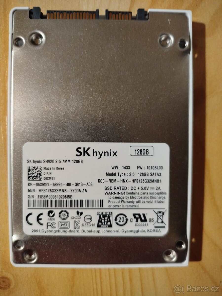 SSD disky 128/128/240/240/500gb - 2