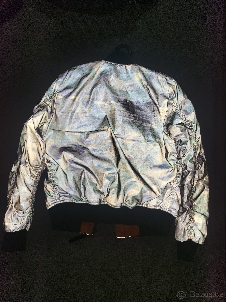 Reflexní maskacova bunda alpha industries - 2
