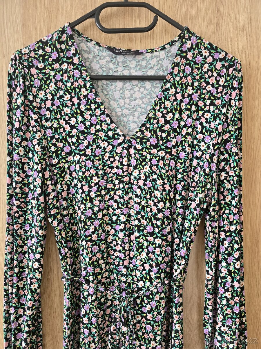 Dámské dlouhé šaty vel. L - 2