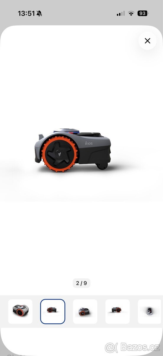 Prodám robotickou sekačku SEGWAY Navimow i105e - 2