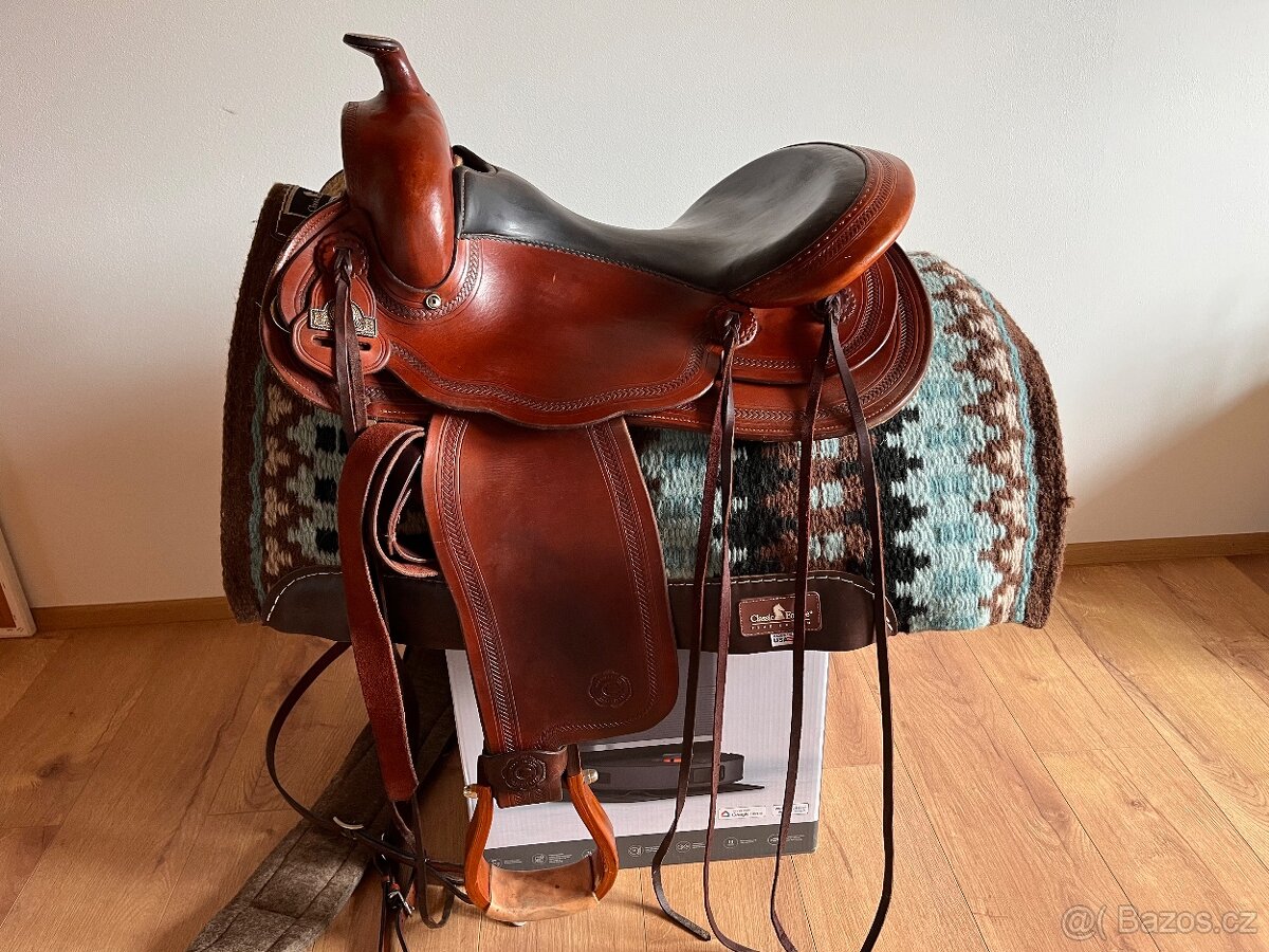 Westernové sedlo - 2