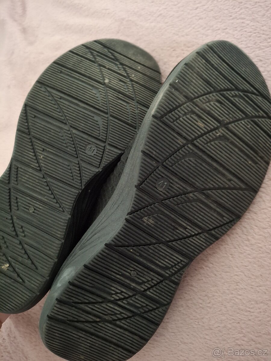 Dámské tenisky, černé, s kamínky - 2