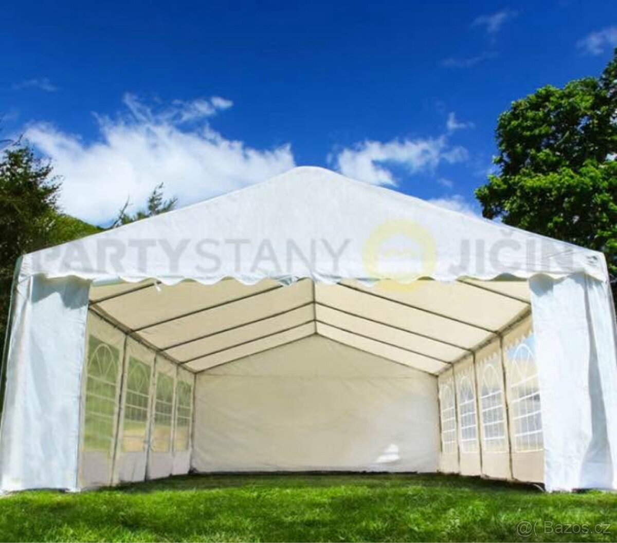 Párty stan 4x8 m - PVC Standard Ohnivzdorný - 2