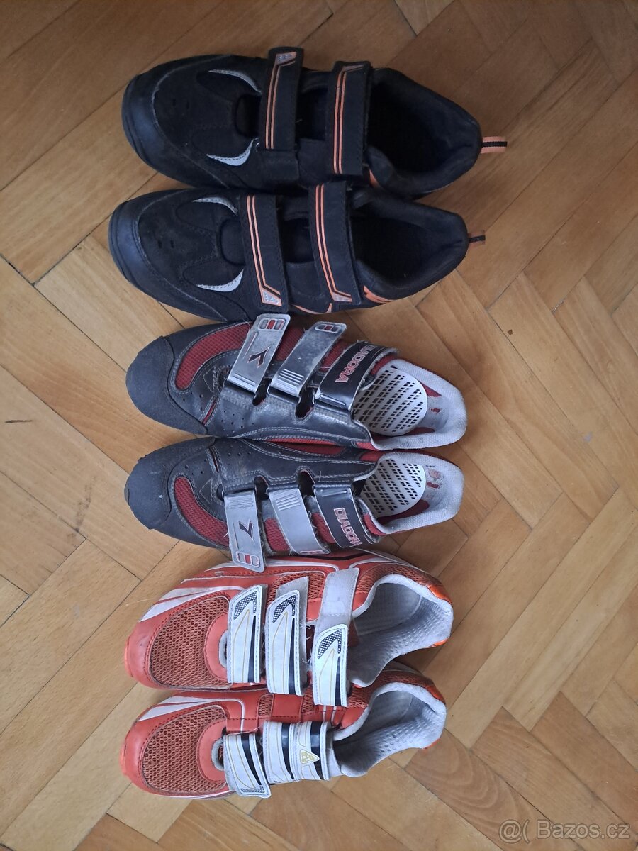 Cyklistické tretry diadora vel. 43 - 2