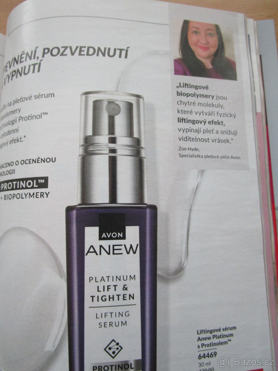 Nové Liftingové sérum Anew s Protinolem, pro věk 50+ - 2