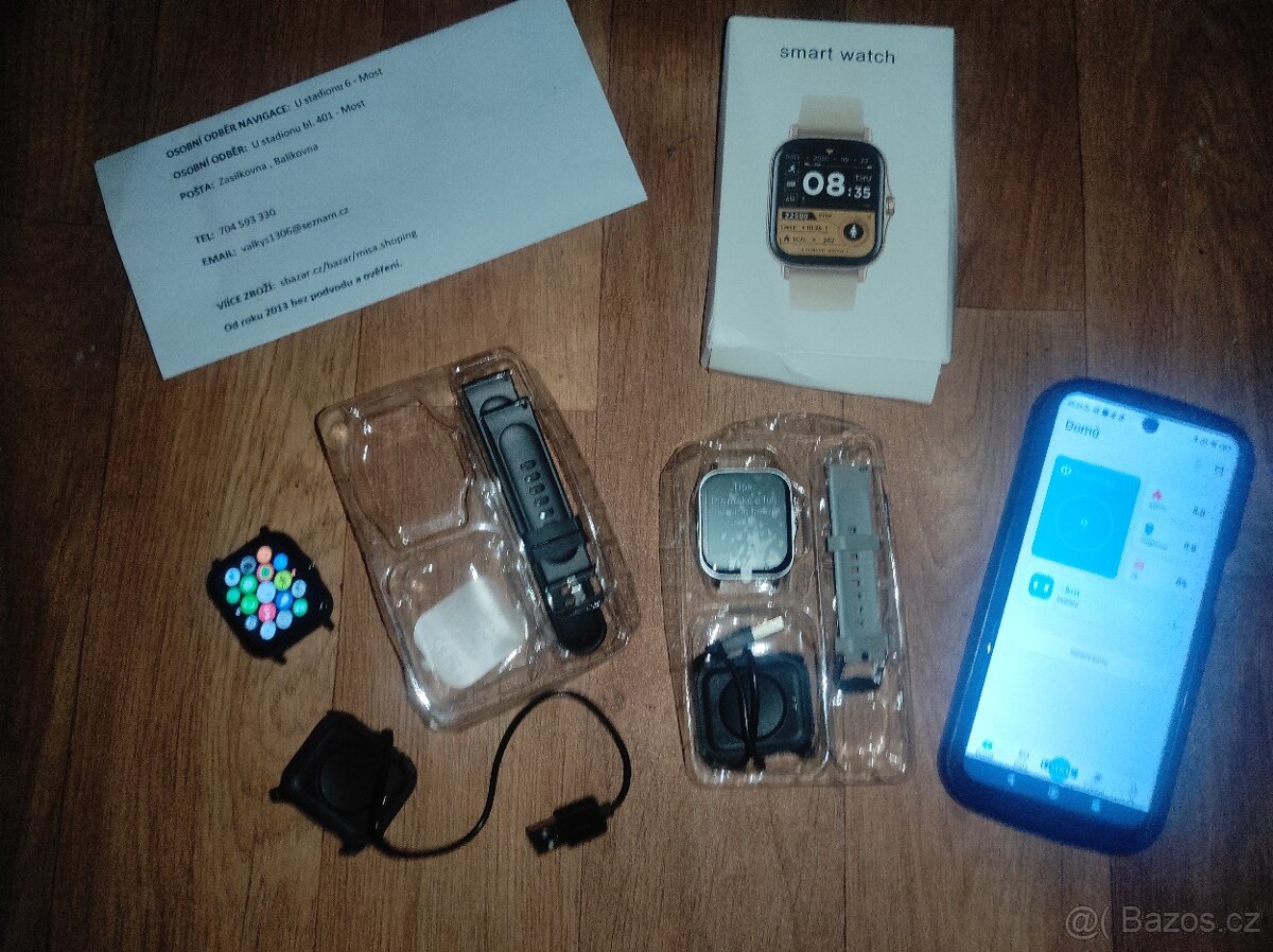 nové chytré hodinky a mnoho funkcí - česká app - 2