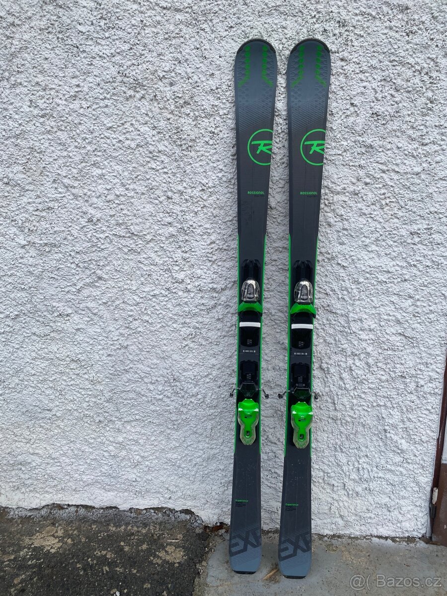 Lyže Rossignol 162cm + lyžáky + hůlky - 2
