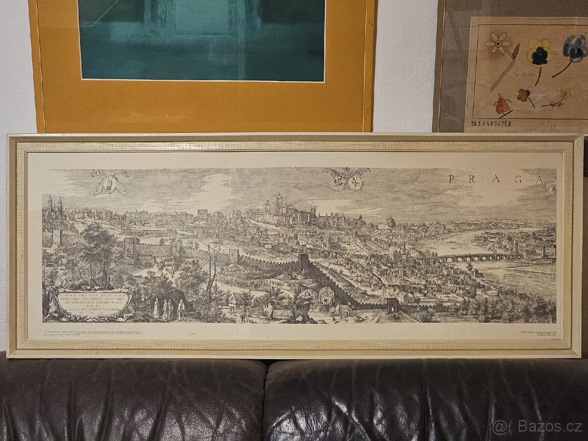 Velké obrazy - prospekty Prahy - 2