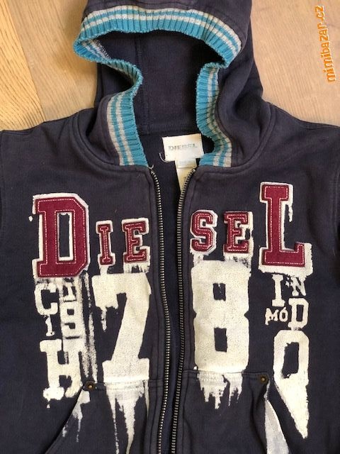 Mikina dětská zn.Diesel orig. vel. M - 2