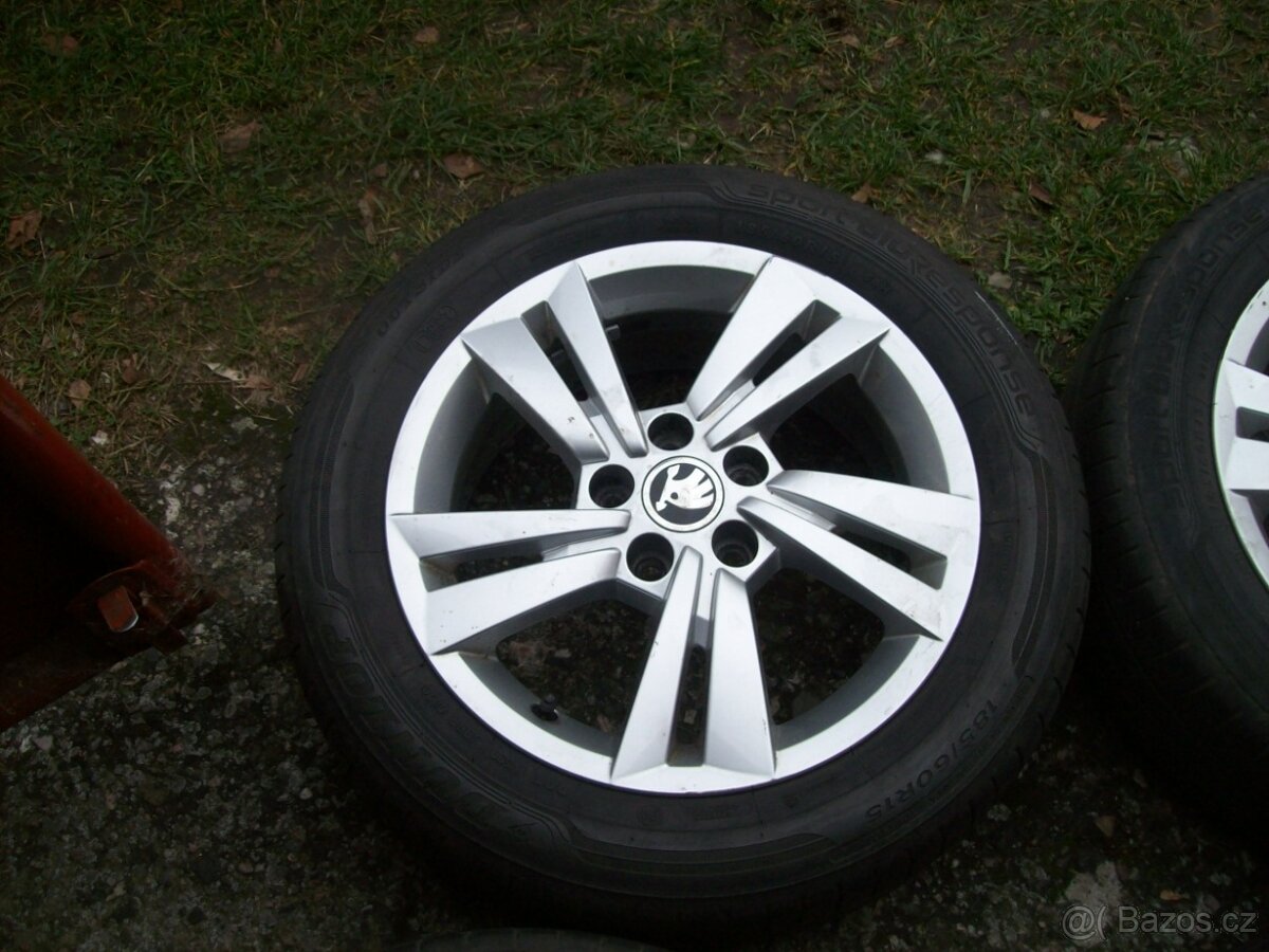 alu disky origo Fabia III Rapid 15" - 2