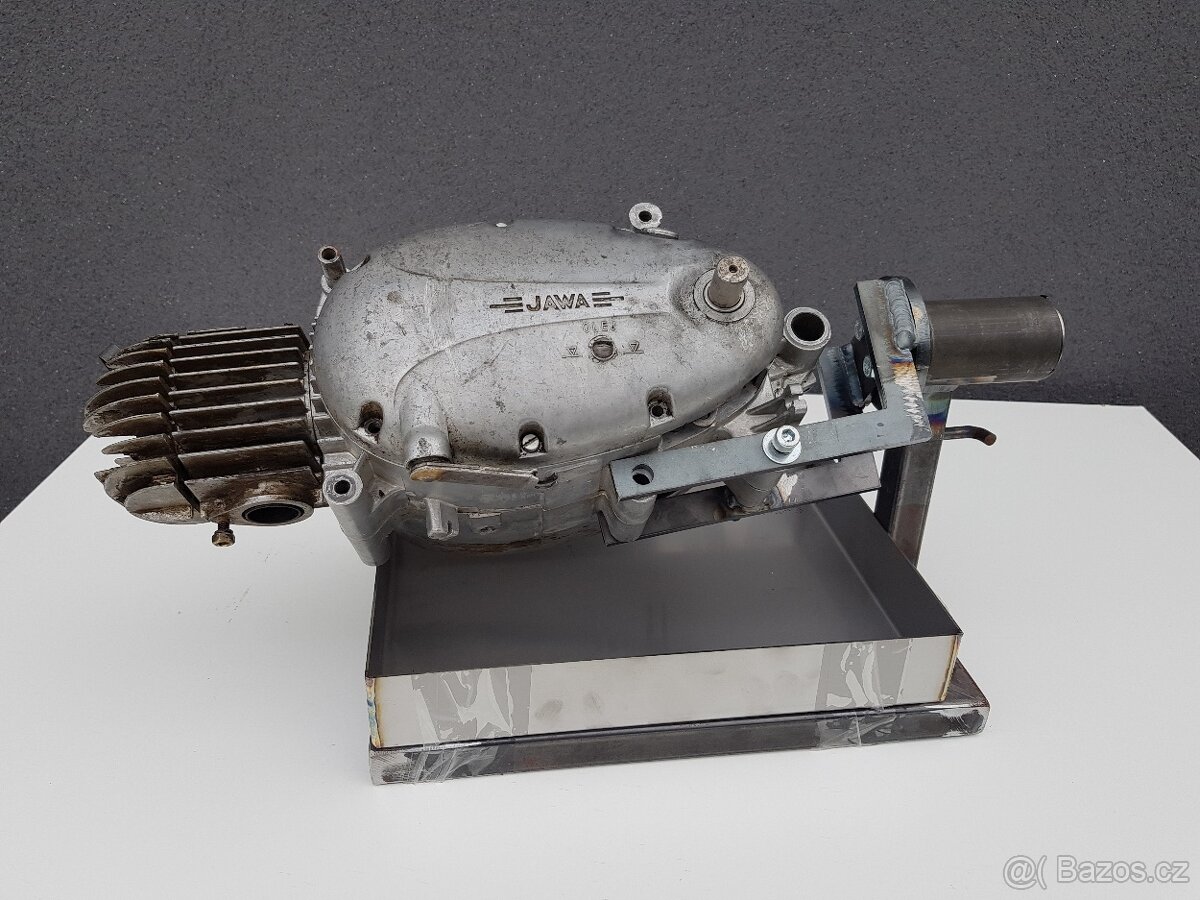 Jawa 50 pionýr, babetta, jawetta polohovadlo na GO motoru - 2