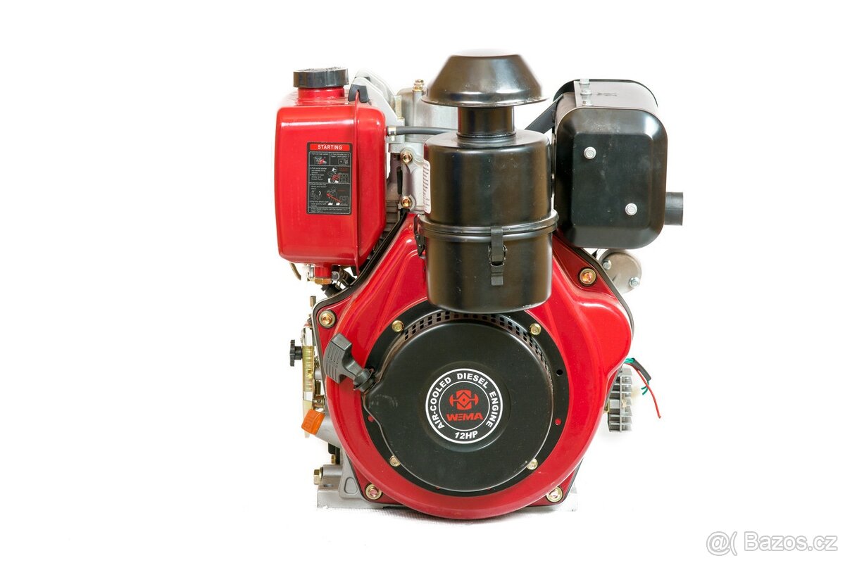 Dieselový motor Weima WM188FBE (klíňová hřídel) 12 HP - 2