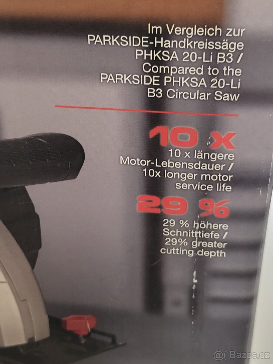 NOVÁ okružní pila na kov Parkside - 2