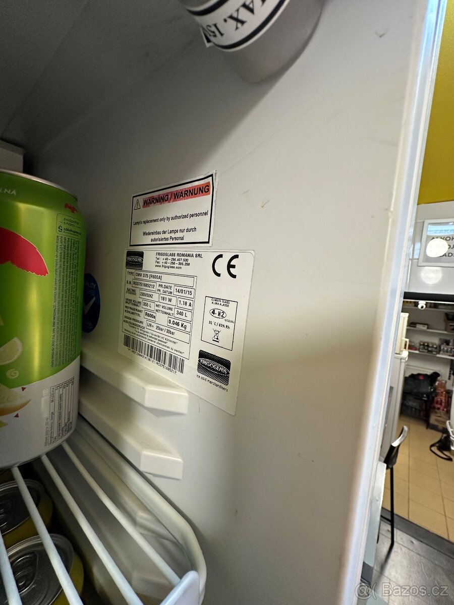 Prosklená lednice - 2