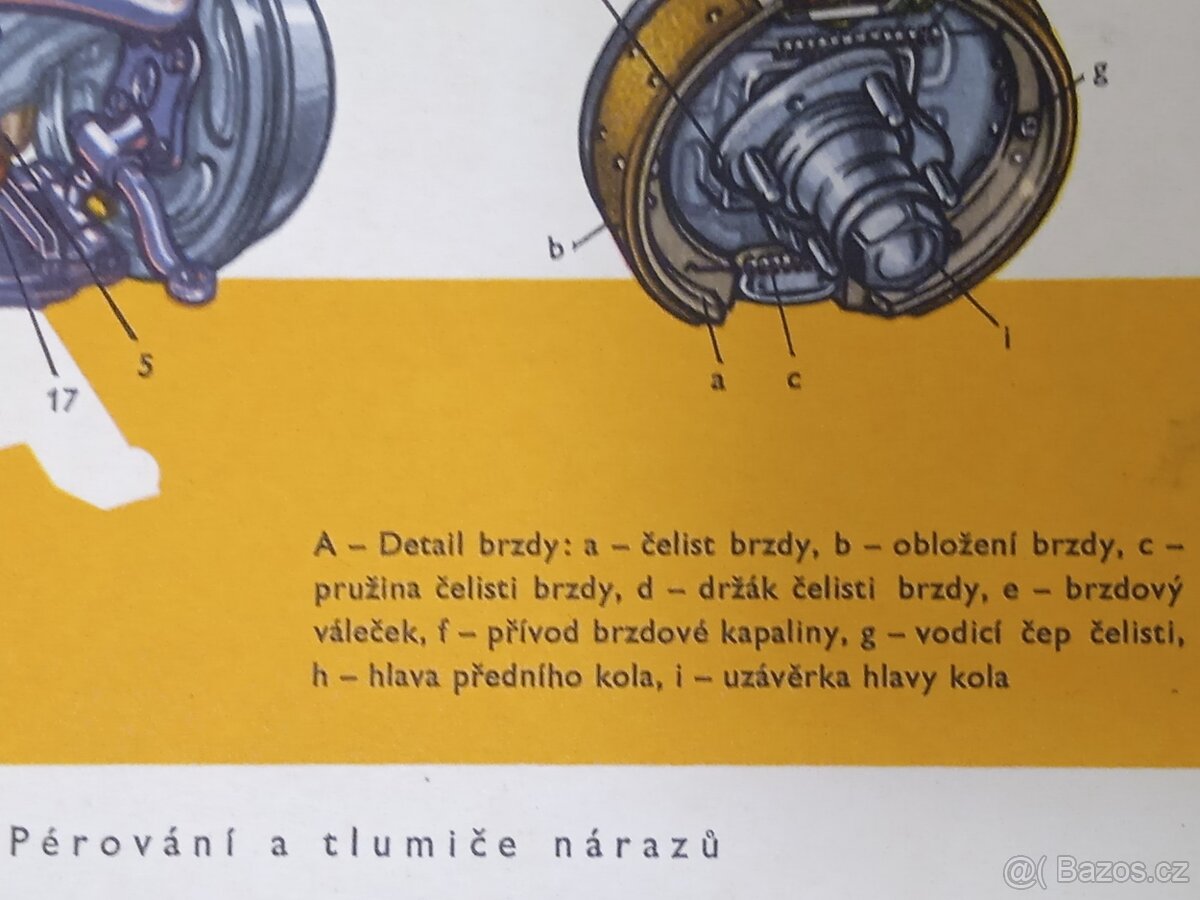 Škoda Octavia - Přední náprava - 30,2x21,9cm - 2
