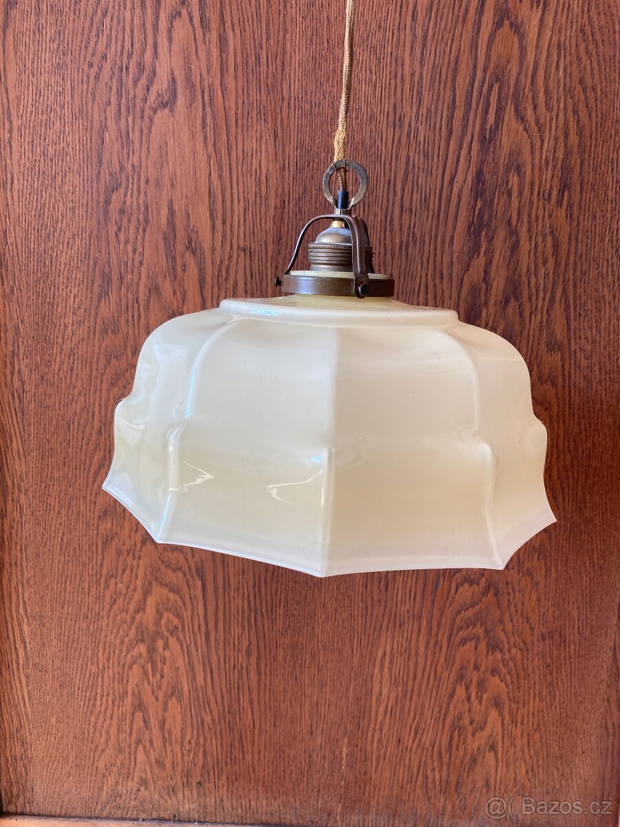 Starožitný stahovací lustr - 2