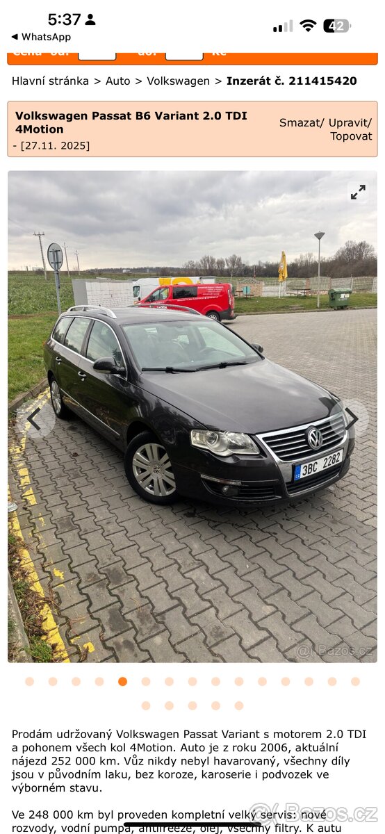 Volkswagen Passat B6 Variant 2.0 TDI 4Motion - 2