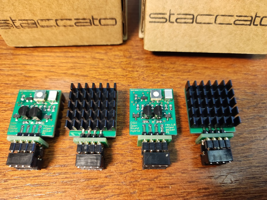 Operační zesilovače Sparkos / Staccato - 2