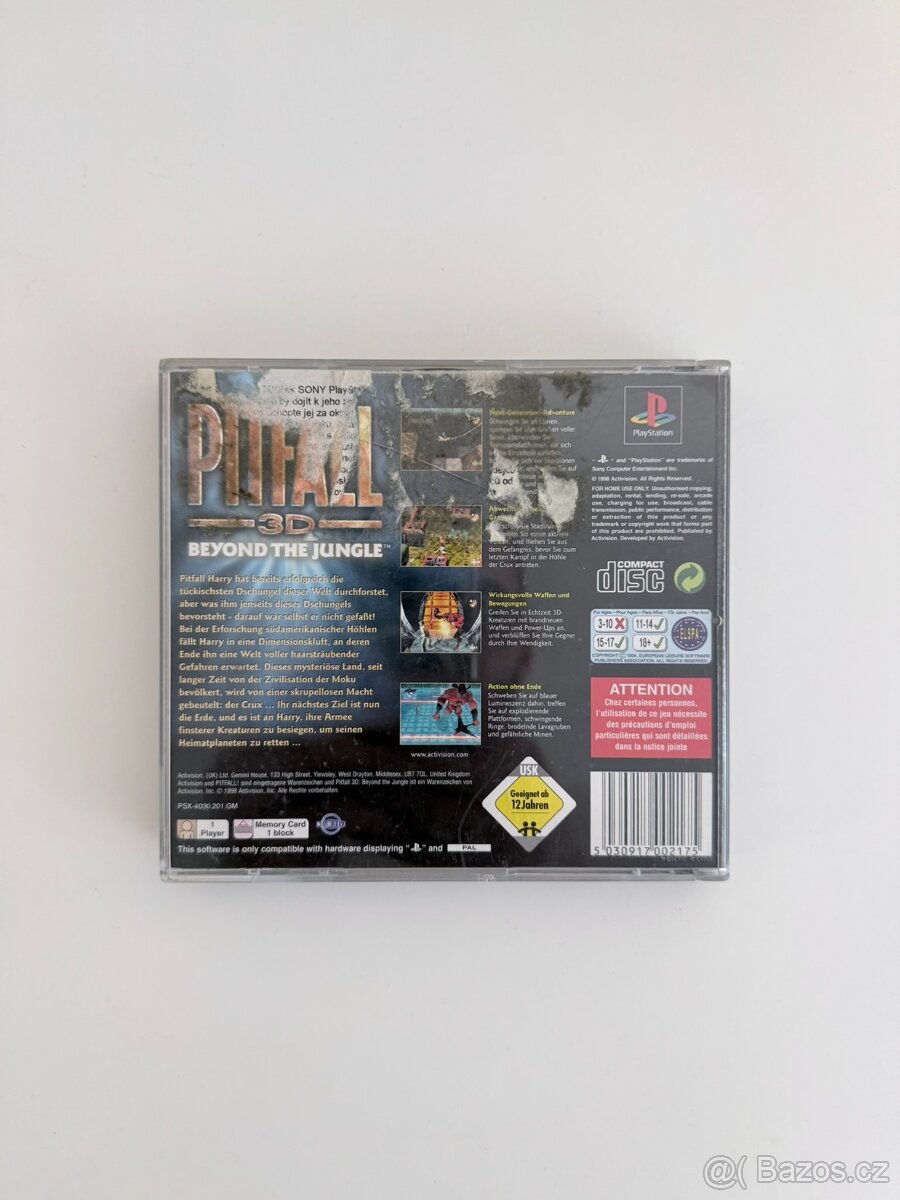 Pitfall 3D: Beyond the Jungle - PS1 - 2